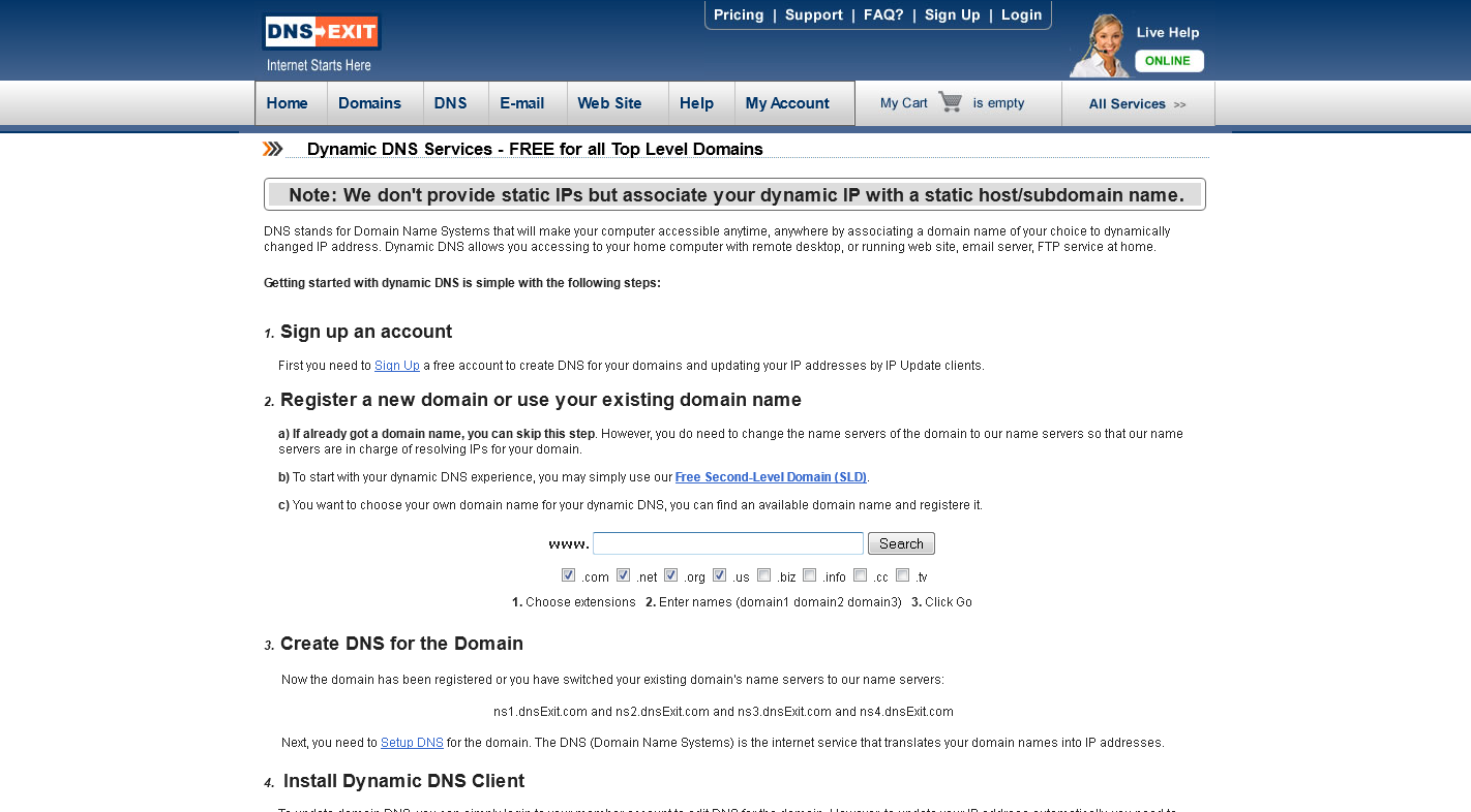 best free dynamic dns services gnu tomorrow